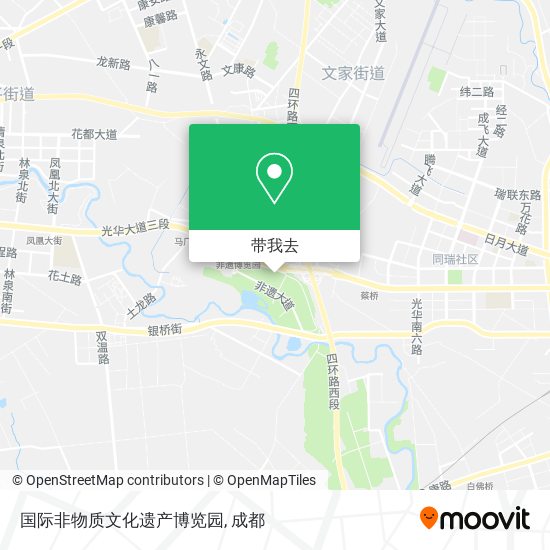 国际非物质文化遗产博览园地图