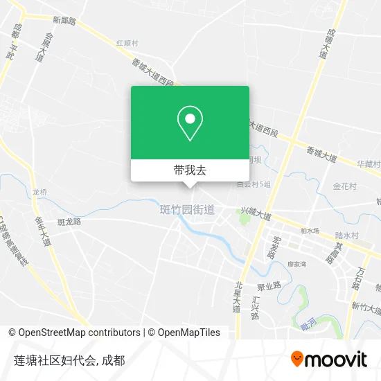 莲塘社区妇代会地图