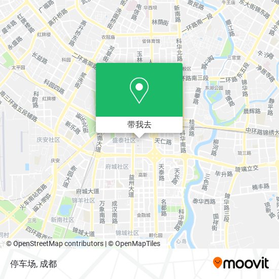 停车场地图