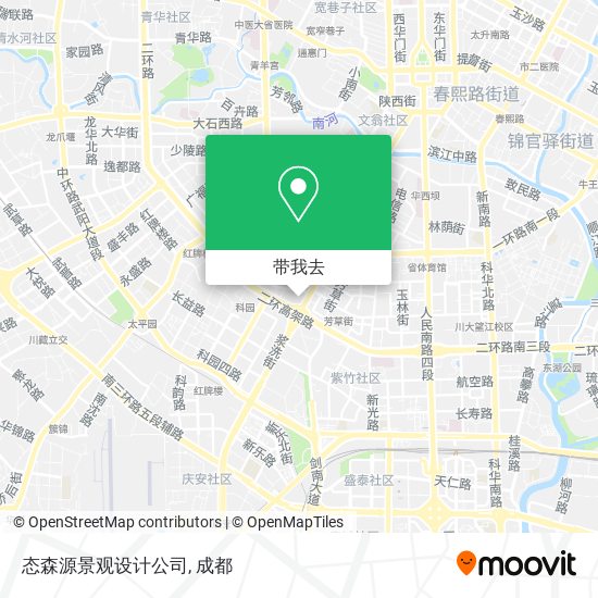 态森源景观设计公司地图