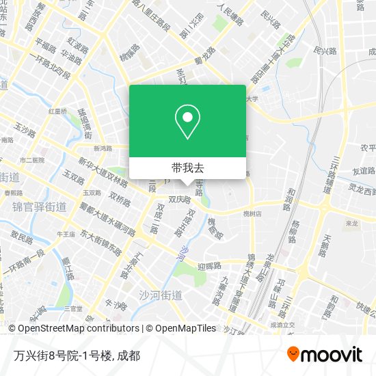 万兴街8号院-1号楼地图