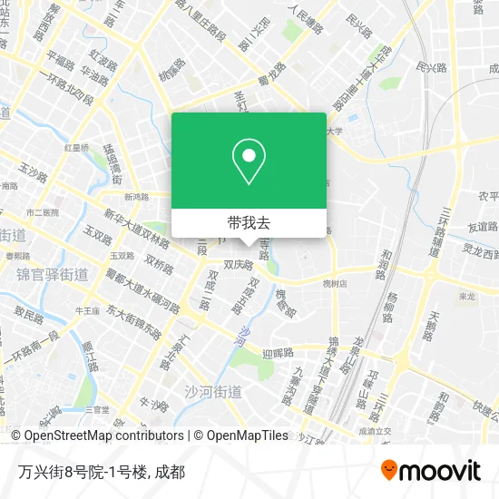 万兴街8号院-1号楼地图
