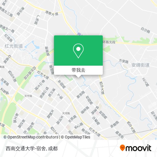 西南交通大学-宿舍地图