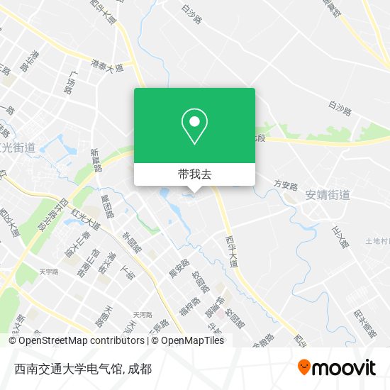 西南交通大学电气馆地图