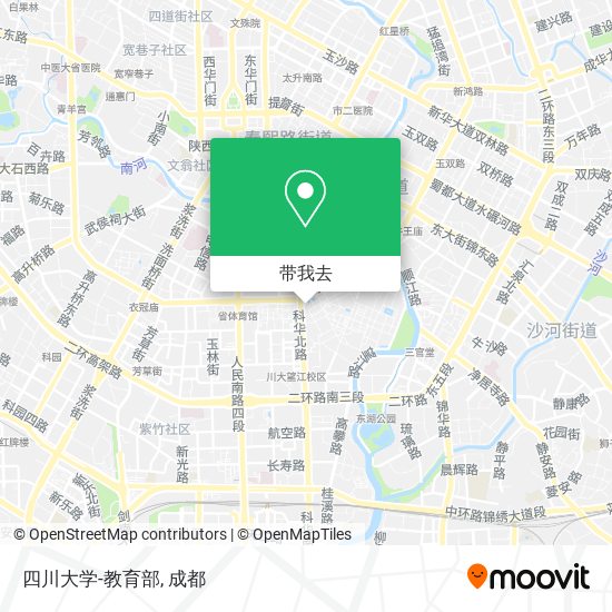 四川大学-教育部地图
