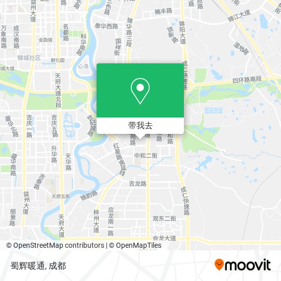 蜀辉暖通地图