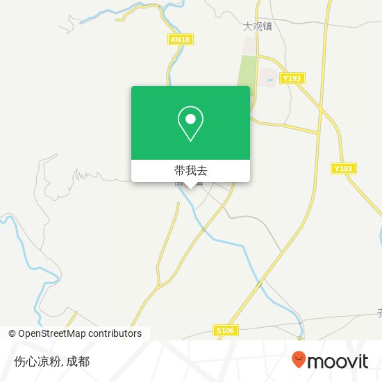 伤心凉粉地图