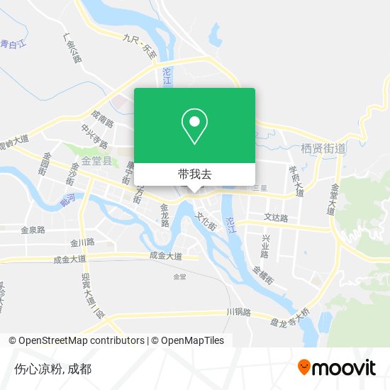 伤心凉粉地图