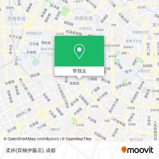 柔婷(双楠伊藤店)地图