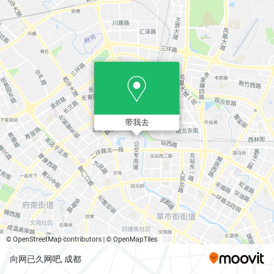 向网已久网吧地图
