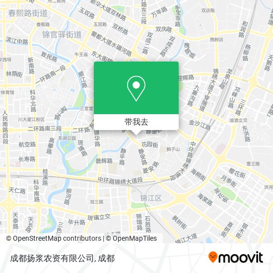 成都扬浆农资有限公司地图