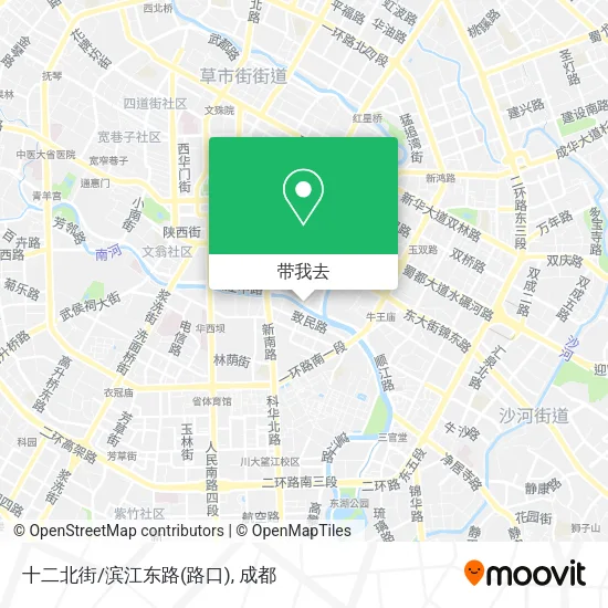 十二北街/滨江东路(路口)地图