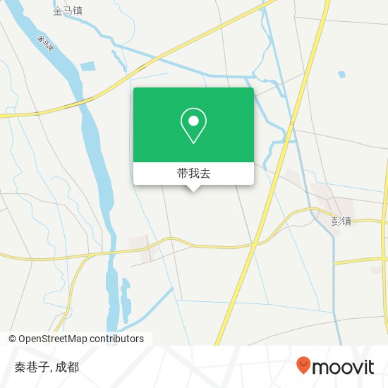 秦巷子地图