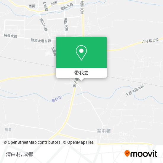 清白村地图