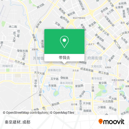 秦皇建材地图