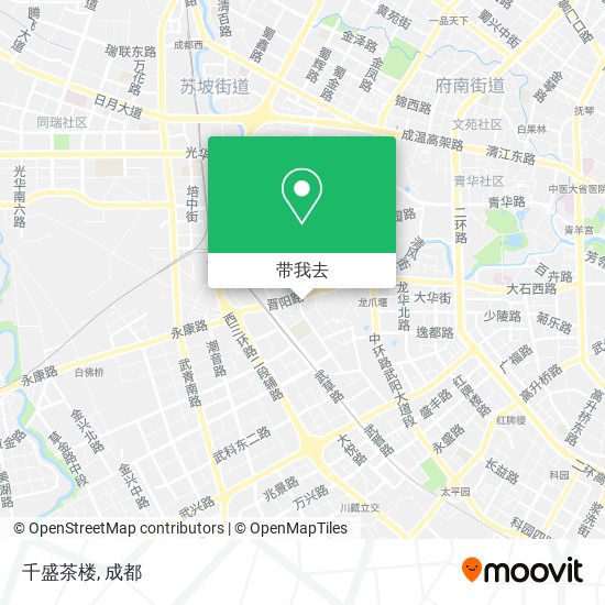 千盛茶楼地图