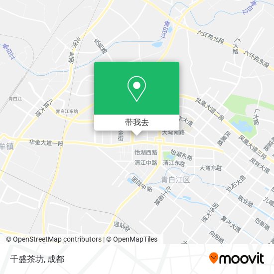 千盛茶坊地图