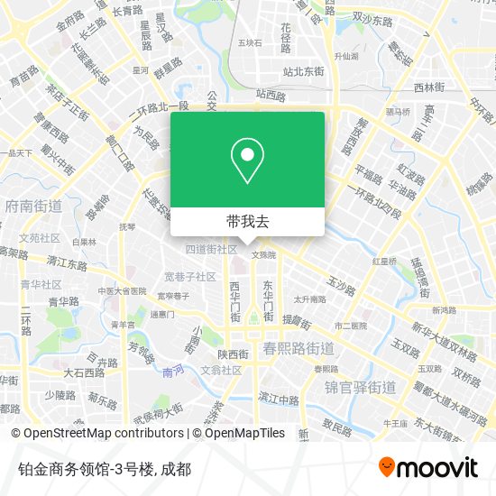 铂金商务领馆-3号楼地图