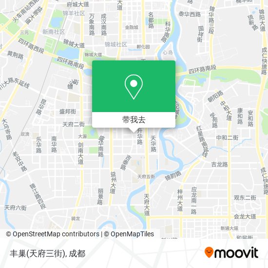 丰巢(天府三街)地图