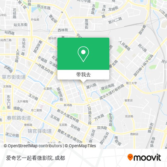 爱奇艺一起看微影院地图