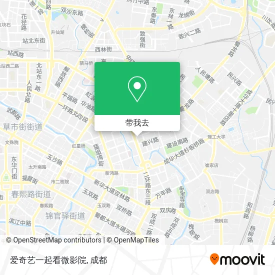 爱奇艺一起看微影院地图