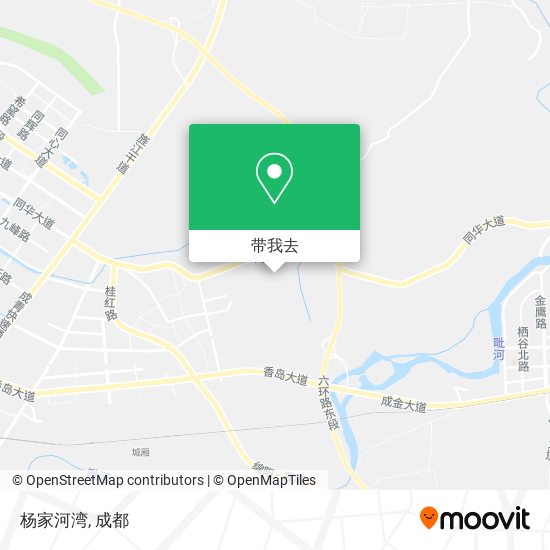 杨家河湾地图