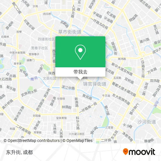 东升街地图