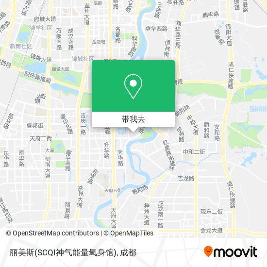 丽美斯(SCQI神气能量氧身馆)地图