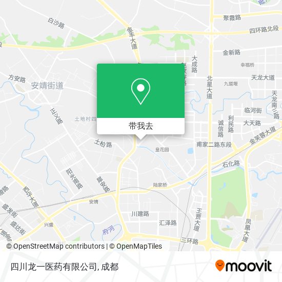 四川龙一医药有限公司地图
