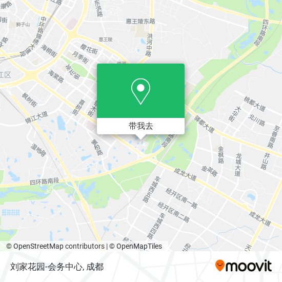刘家花园-会务中心地图