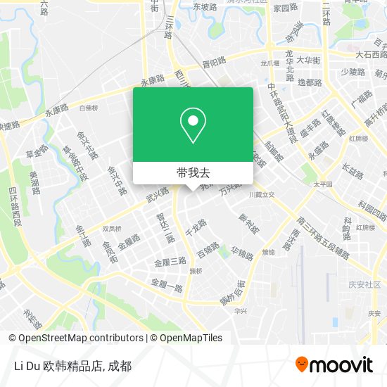 Li Du 欧韩精品店地图