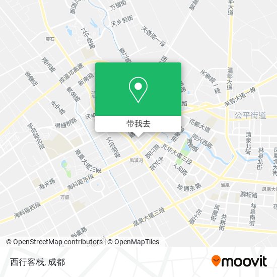 西行客栈地图