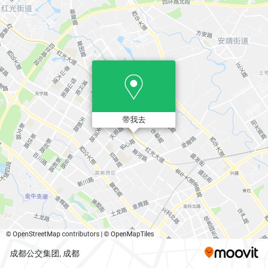 成都公交集团地图