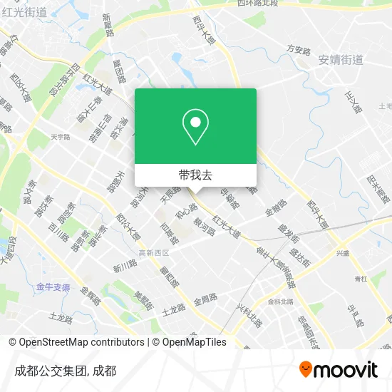 成都公交集团地图