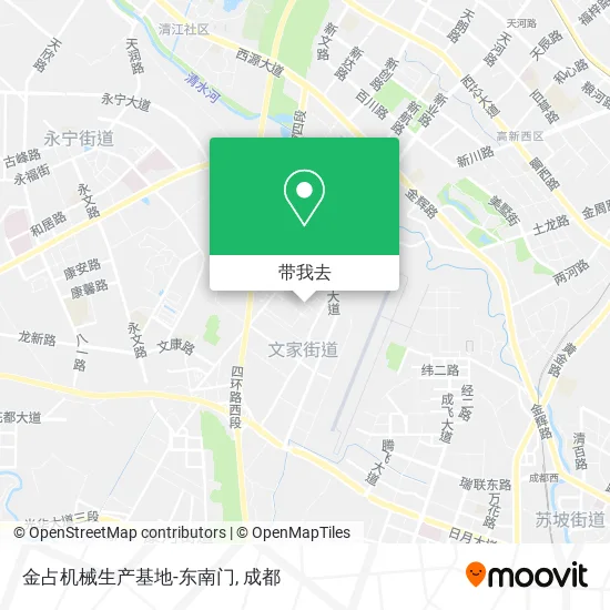 金占机械生产基地-东南门地图