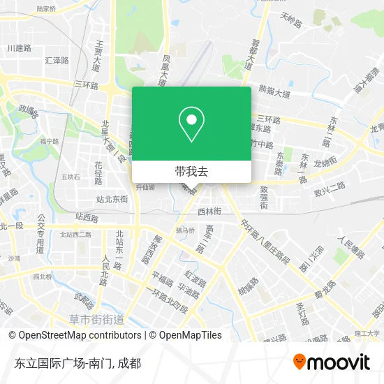 东立国际广场-南门地图