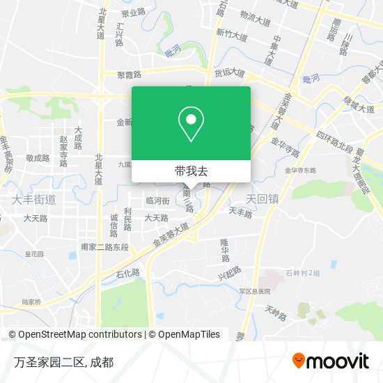 万圣家园二区地图