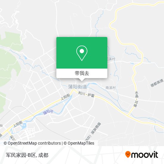 军民家园-B区地图