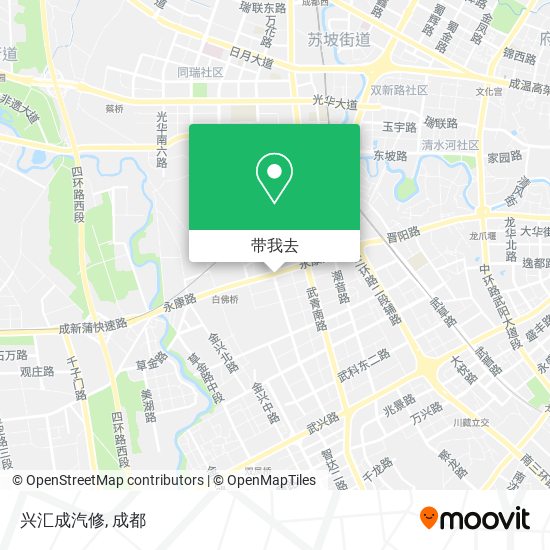 兴汇成汽修地图
