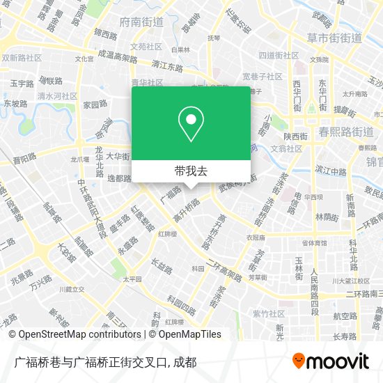 广福桥巷与广福桥正街交叉口地图