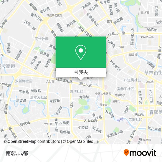 南蓉地图