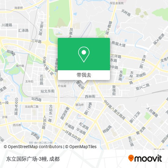 东立国际广场-3幢地图
