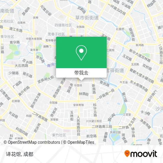 译花馆地图