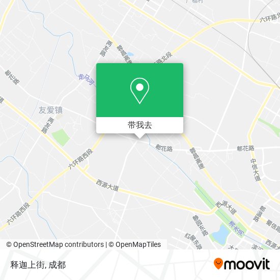 释迦上街地图