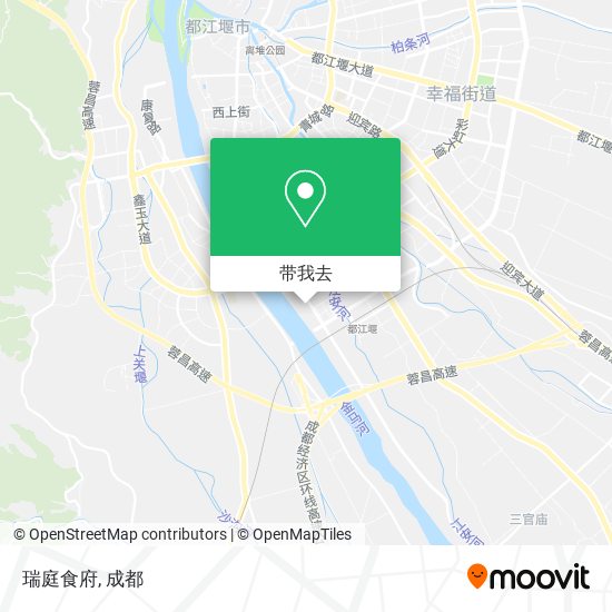 瑞庭食府地图