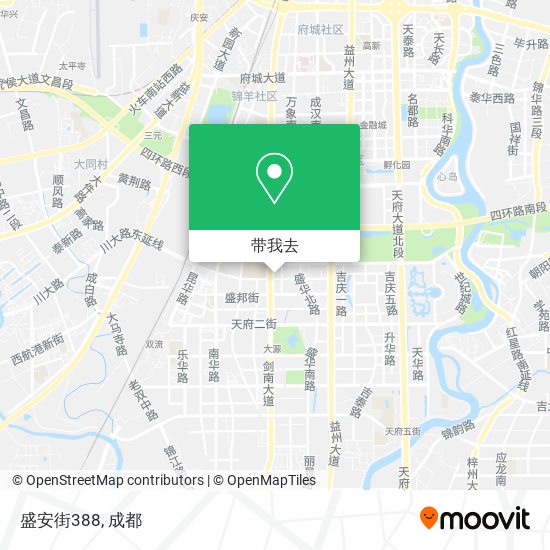 盛安街388地图