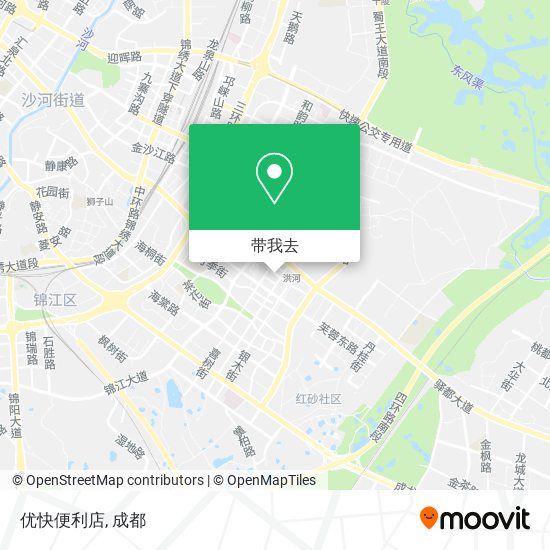 优快便利店地图