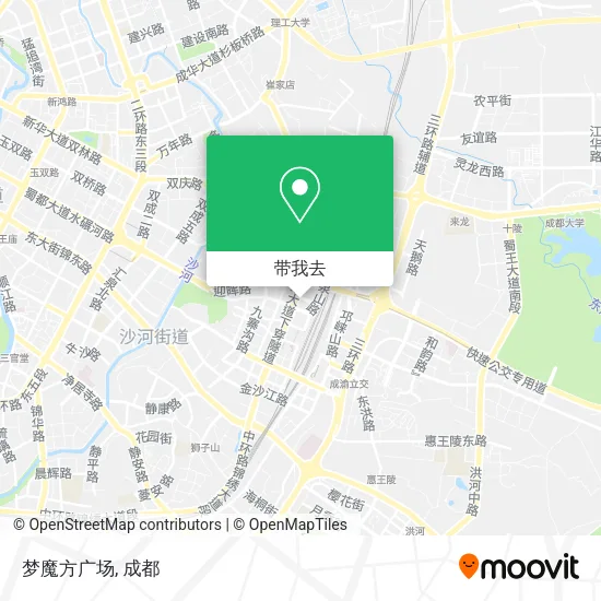 梦魔方广场地图