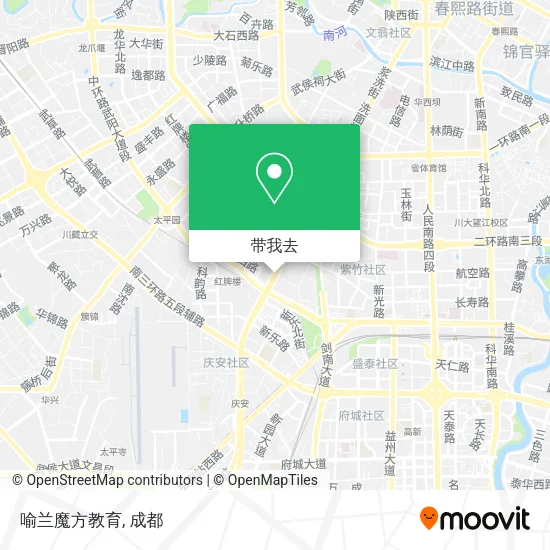 喻兰魔方教育地图