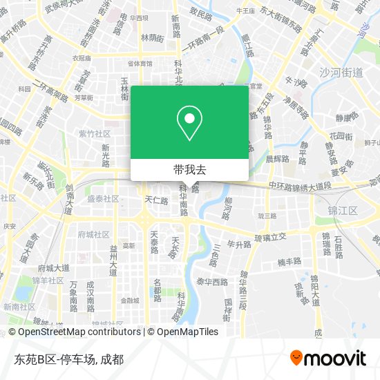 东苑B区-停车场地图